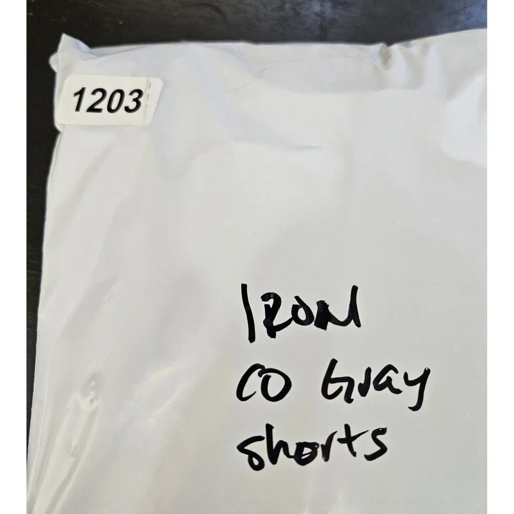 Iron Co Cargo Shorts Men's Size 34 Gray Performance‎ Stretch Hiking Outdoors